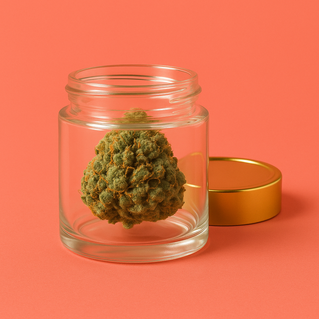 Cannabis flower sample